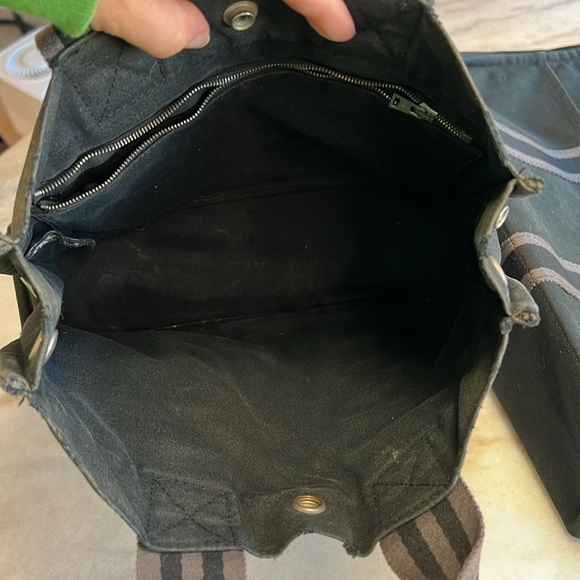 Hermès Large & mini Fourre Tout Tote in Black & Grey - Picture 13 of 14